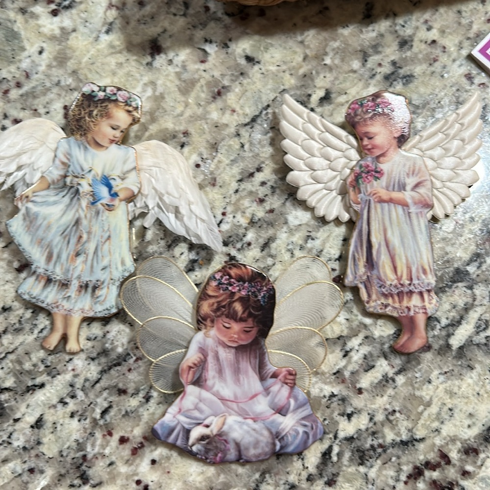 The Bradford Editions - Heaven's Little Angels Ornament Collection